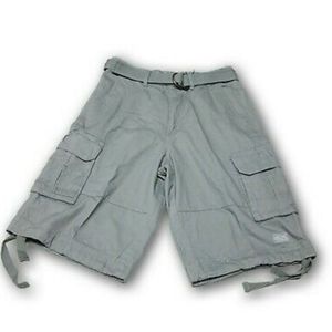Shaka grey cargo shorts